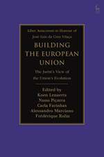 Building the European Union