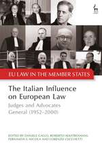 The Italian Influence on European Law: Judges and Advocates General (1952-2000)