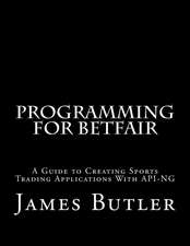 Programming for Betfair