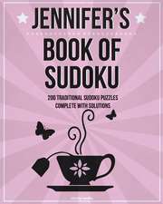 Jennifer's Book of Sudoku