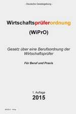 Wirtschaftspruferordnung