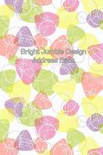 Bright Jumble Design Address Book