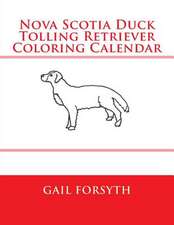 Nova Scotia Duck Tolling Retriever Coloring Calendar