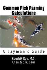 Common Fish Farming Calculations