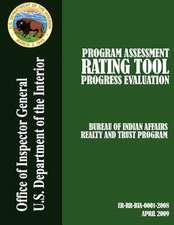 Program Assessment Rating Tool Progress Evaluation