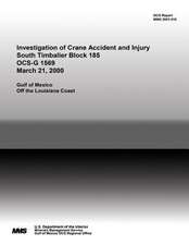 Investigation of Crane Accident and Injury South Timbalier Block 185 Ocs-G 1569 March 21, 2000