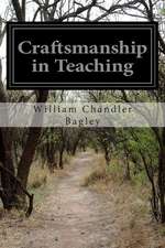 Craftsmanship in Teaching