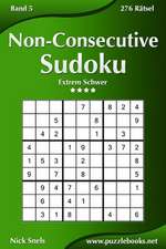 Non-Consecutive Sudoku - Extrem Schwer - Band 5 - 276 Ratsel