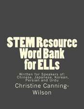 Stem Resource Word Bank for Ells