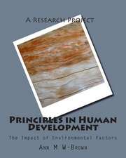 Principles in Human Development