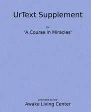 Urtext Supplement