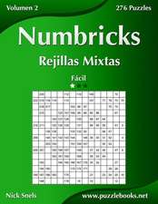 Numbricks Rejillas Mixtas - Facil - Volumen 2 - 276 Puzzles