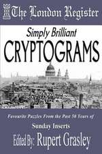 Simply Brilliant Cryptograms