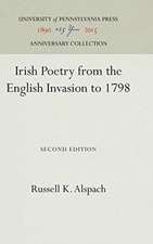 Irish Poetry from the English Invasion to 1798