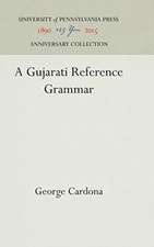 A Gujarati Reference Grammar