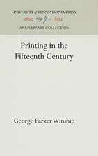 Printing in the Fifteenth Century