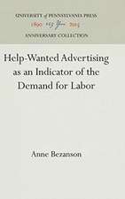 Help–Wanted Advertising as an Indicator of the Demand for Labor