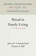 Ritual in Family Living