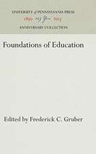 Foundations of Education