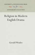 Religion in Modern English Drama