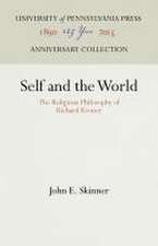 Self and the World – The Religious Philosophy of Richard Kroner