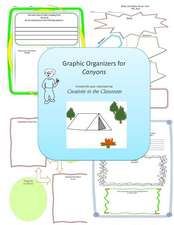 Graphic Organizers for Canyons