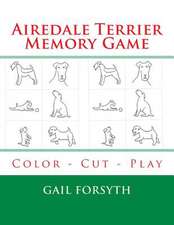 Airedale Terrier Memory Game