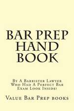 Bar Prep Hand Book