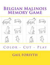 Belgian Malinois Memory Game