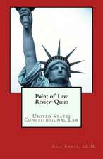 Point of Law Review Quiz