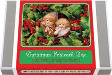 Christmas Postcard Box - 36 Unique Vintage Postcards