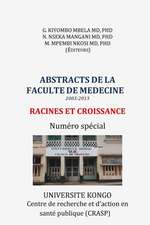 Abstracts de La Faculte de Medecine (2003-2013)