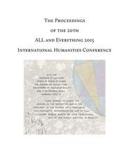 The Proceedings of the 20th International Humanities Conference