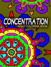 Concentration Adult Coloring Books, Volume 2