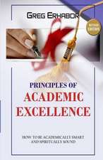 Principles of Academic Excellence