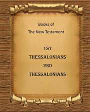 Books of the New Testament 1st and 2nd Thessalonians