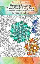 Pleasing Patterns Travel-Size Coloring Book