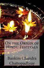 On the Origin of Hindu Festivals