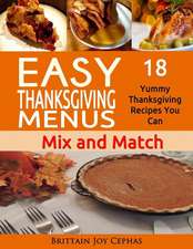 Easy Thanksgiving Menus