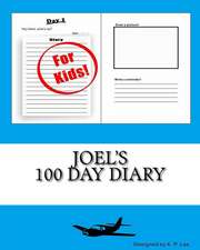 Joel's 100 Day Diary: Bokeh Background, Lined Journal, 6 X 9, 200 Pages