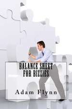 Balance Sheet for Bizzies