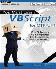 (Part 1) You Must Learn VBScript for Qtp/Uft