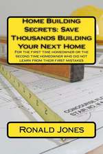 Home Building Secrets