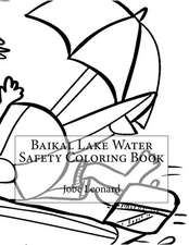 Baikal Lake Water Safety Coloring Book