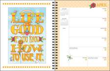 Mary Engelbreit's Mary's Mottos 12-Month 2025 Monthly/Weekly Planner Calendar