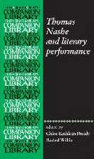 Thomas Nashe and literary performance