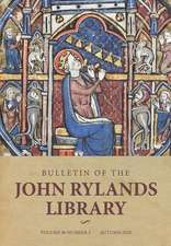 Bulletin of the John Rylands Library