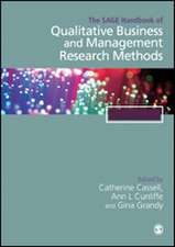 The SAGE Handbook of Qualitative Business and Management Research Methods