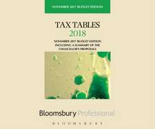 Tax Tables 2018