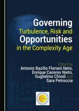 Governing Turbulence, Risk and Opportunities in the Complexity Age